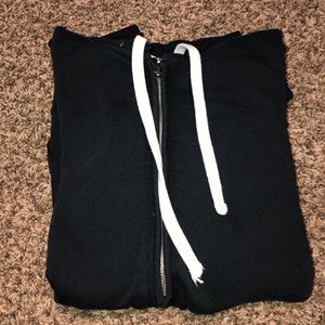 Black mossimo zip up